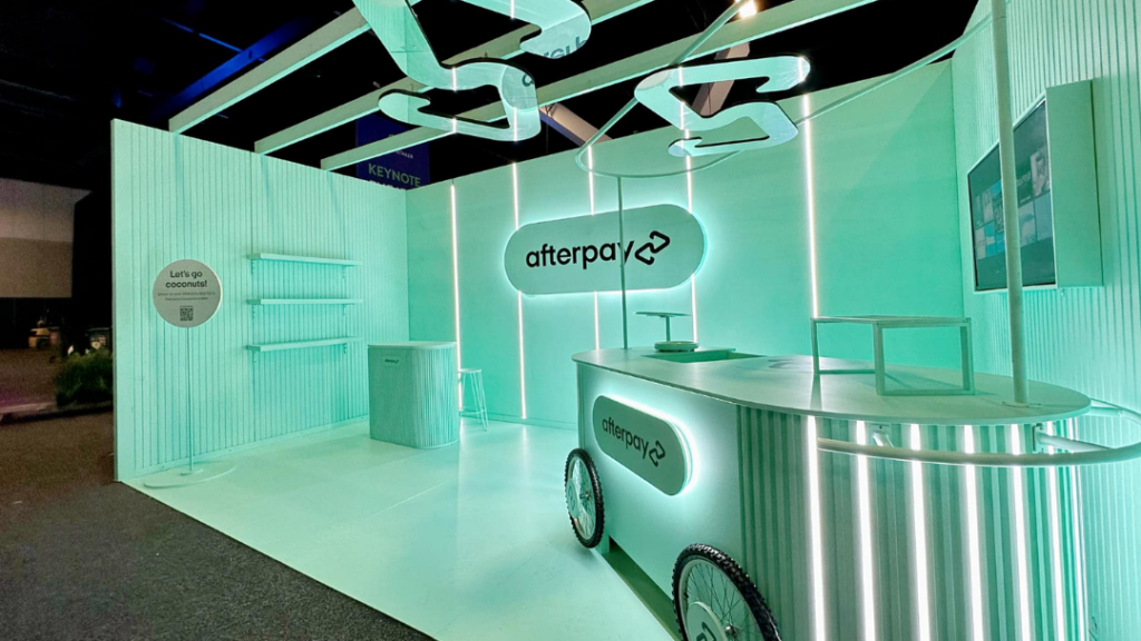 afterpay pop up branding